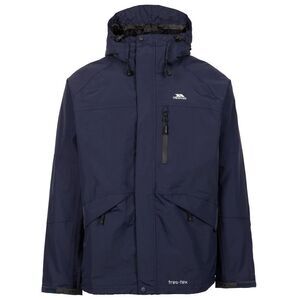 Trespass Mens Corvo  Zip Up Waterproof Outdoor Winter Jacket/Coat XXS-3XL / Navy